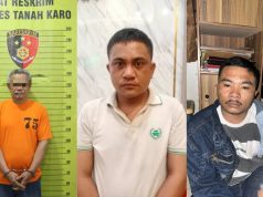 Inilah Wajah 3 Tersangka Pembakar Rumah Wartawan Tribrata TV