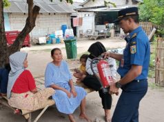 Warga Pulau Untung Jawa Disosialisasikan Bahaya Kebakaran