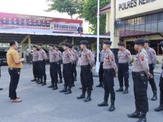 Edukasi Bijak Bermedia Sosial Kepada Bintara Remaja, Kasi Humas Polres Rembang Terkankan Ini