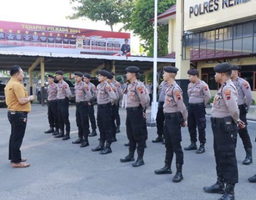 Edukasi Bijak Bermedia Sosial Kepada Bintara Remaja, Kasi Humas Polres Rembang Terkankan Ini