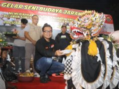 Pentas Seni Jaranan HUT Bhayangkara ke-78, Kapolres Trenggalek: “Lestarikan Seni dan Budaya”