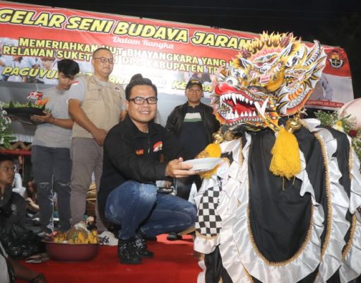 Pentas Seni Jaranan HUT Bhayangkara ke-78, Kapolres Trenggalek: “Lestarikan Seni dan Budaya”