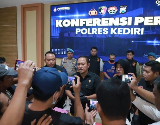 Polres Kediri Berhasil Ungkap Kasus Peredaran Narkotika Senilai 1,5 M