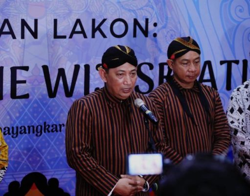 Filosofi Wayang Kulit ‘Tumurune Wiji Sejati’ diungkap Kapolri pada Acara HUT Bhayangkara ke-78