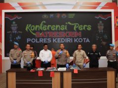 Polres Kediri Kota Berhasil Amankan 3 Tersangka Pengeroyokan Pasutri yang Viral di Medsos