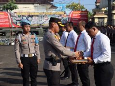 5 Anggota Polsek Panumbangan Terima Penghargaan, Ungkap Kasus Kurang dari 1×24 Jam