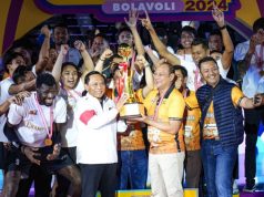 Bola Voli. Jakarta Bhayangkara Presisi Juara Proliga 2024, Kalahkan LavAni Allo Bank 3-1
