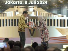 Presiden RI Joko Widodo Terima Laporan Hasil Pemeriksaan atas Laporan Keuangan Pemerintah Pusat (LHP LKPP) Tahun Anggaran 2023