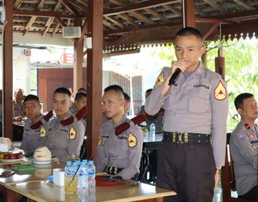 Pelepasan Taruna Akpol TK 1/58 Dalam Rangka Latihan Kerja di Polres Sragen