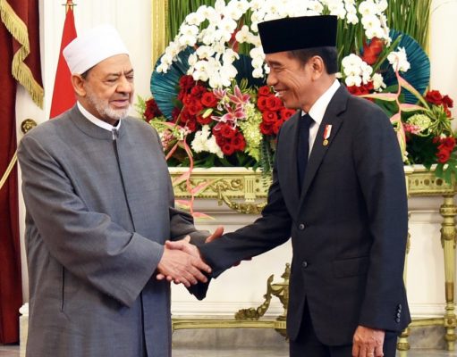 Presiden Jokowi Sambut Kunjungan Grand Syekh Al Azhar, Tekankan Perdamaian dan Toleransi