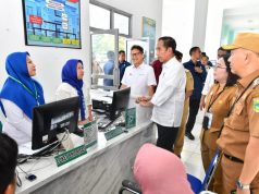 Presiden Jokowi Tinjau RSUD Batin Mangunang, Periksa Kesiapan Layanan Kesehatan