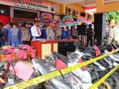 Selama Juni 2024 Polres Pekalongan Amankan 22 Tersangka dari 17 Ungkap Kasus Tindak Pidana