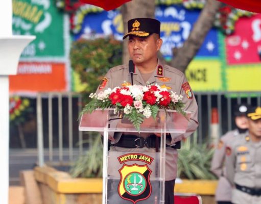 Kapolda Metro Jaya Pimpin Upacara Kenaikan Pangkat 1.274 Personel