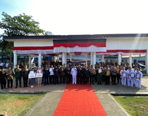 HUT Bhayangkara Ke-78 Polres Majalengka Berikan Hadiah Berbagai Lomba