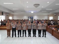 Polrestabes Semarang Terima Latja 100 Siswa SIPSS Batalyon Ksatria Sadacara