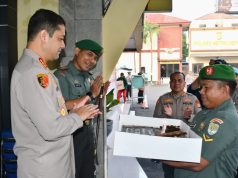 Kodim 0508 Depok Berikan Kejutan Istimewa pada Polresta Depok