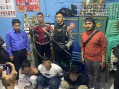 Polisi Bubarkan Tawuran, Amankan Remaja Bawa Senjata Tajam di Pisangan Baru tengah