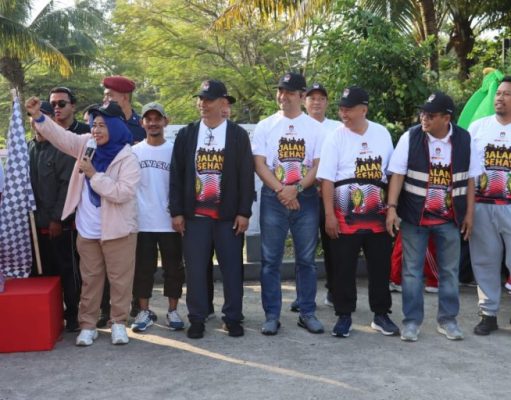 Kapolres Metro Depok Hadiri Jalan Sehat Demokrasi Dalam Rangka Pemilihan Gubernur, Bupati Dan Walikota Depok Tahun 2024