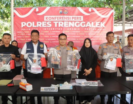Komplotan Pencuri Special Toko Emas Lintas Provinsi Berhasil Diamankan Polres Trenggalek