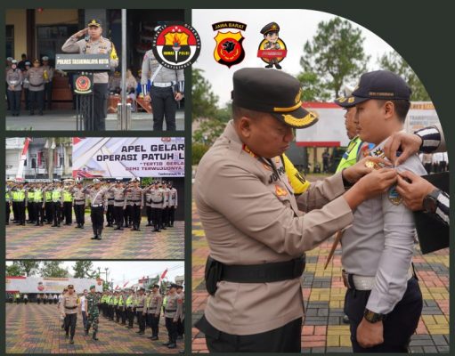 Kapolres Tasik Kota Pimpin Apel Gelar Pasukan Patuh Lodaya 2024