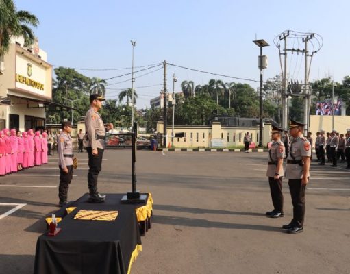Kapolres Metro Depok Pimpin Upacara Serah Terima Jabatan Wakapolres Metro Depok