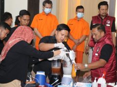 3,89 Kg Sabu dan Ribuan Pil Exstasi Hasil Operasi Nila Jaya 2024 di Musnahkan Polrestro Tangerang Kota