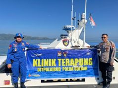Klinik Apung DitPolairud dan Biddokkes Polda Sulbar Kembali Berikan Pelayanan Kesehatan