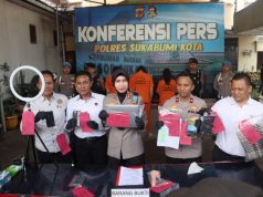 Aksi Pornografi yang Raup Millyaran Rupiah Dibongkar Polres Sukabumi Kota