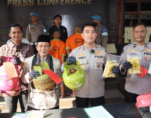 Ungkap Kasus Pengoplosan Gas LPG di Kabupaten Cianjur, 2 Orang Berhasil Ditangkap Polres Cianjur