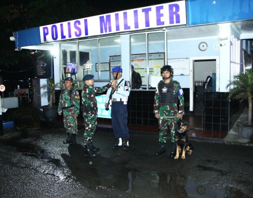 Kolonel Pnb Alfian Sebagai Danlanud Husein Sastranegara Pimpin Patroli Malam