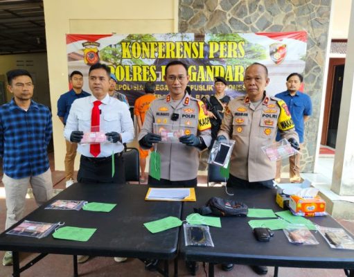 Polres Pangandaran Ungkap Kasus Peredaran Uang Palsu Senilai 10 Juta Rupiah