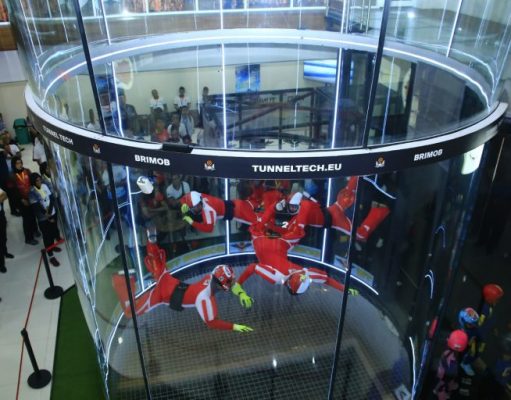 Polri Gelar Kejuaraan Internasional Indoor Skydiving, Jadi yang Pertama di Indonesia