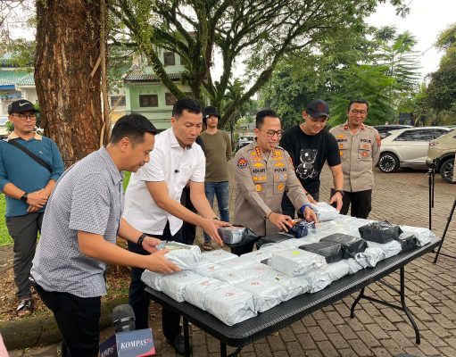 Transaksi Sabu Seberat 45 Kg digagalkan Polda Metro