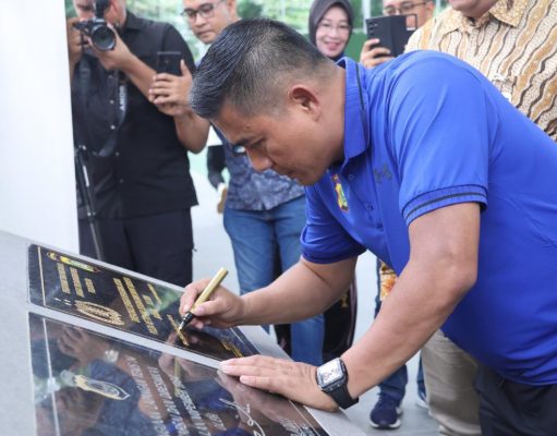 Kapolda Metro Jaya Resmikan Lapangan Tenis Bhayangkara Presisi