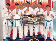 Korpolairud Raih 12 Medali Emas di Kejuaraan Karate Piala Presiden 2024
