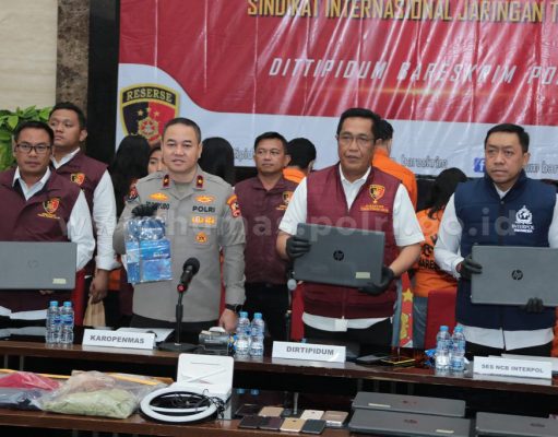 Bareskrim Polri Bongkar Sindikat Judi Online dan Pornografi Jaringan Taiwan