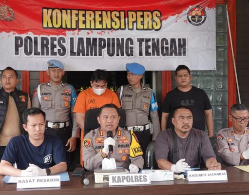 Polres Lamteng Sita Berbagai Ratusan Senjata Ilegal di Rumah Anggota DPRD Lampung Tengah