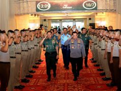 Pesan Kapolri dan Panglima TNI kepada Capaja TNI-Polri