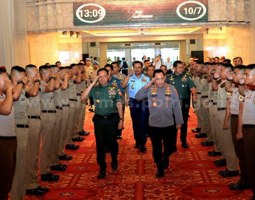 Pesan Kapolri dan Panglima TNI kepada Capaja TNI-Polri