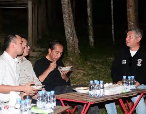 Presiden dan Para Influencer Makan Malam Bersama di IKN