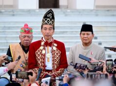 Rangkaian Upacara HUT Ke-79 RI di IKN Berjalan Lancar dan Khidmat, Presiden Jokowi Mengucap Syukur