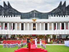 Presiden Jokowi Pimpin Upacara Peringatan Detik-Detik Proklamasi di Istana Negara IKN