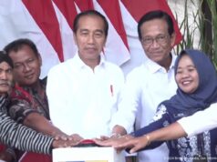 Presiden Jokowi Resmikan Revitalisasi Pasar Godean Sleman Tampung 1.800 Pedagang