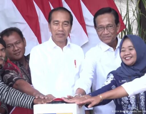 Presiden Jokowi Resmikan Revitalisasi Pasar Godean Sleman Tampung 1.800 Pedagang