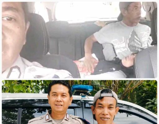 Personel PJR Polda Sumsel Tuai Pujian Sigap Bantu Ibu Hendak Melahirkan di Jalan
