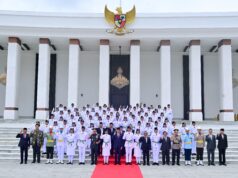 Di Ibu Kota Nusantara, Presiden Jokowi Kukuhkan 76 Anggota Paskibraka Tahun 2024