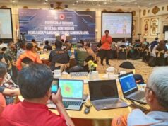 Siaga Erupsi Gunung Raung BPBD Jatim Susun Renkon Bareng Tiga Daerah