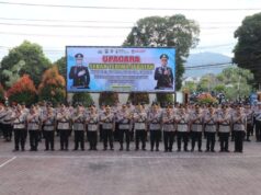 Sertijab Pejabat Utama dan Sejumlah Kapolsek di Jajaran Polres Trenggalek