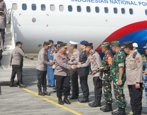 Kapolri Tiba di Kalimantan Timur Dampingi Kunker Presiden Jokowi