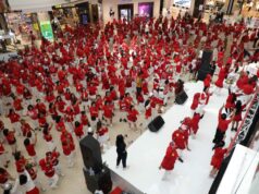 Bersama Ratusan Wanita “Line Dance” Massal di Mal, Shinta Nana: Ajak Olahraga dengan Cara Menyenangkan